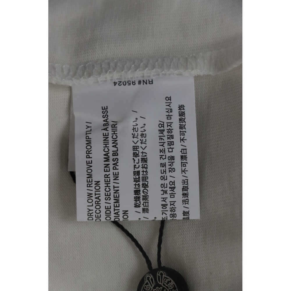 EM Sneakers Chrome Hearts CH Graffiti Cartoon T-shirt White