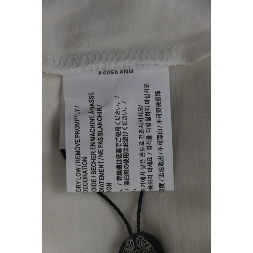 EM Sneakers Chrome Hearts CH Graffiti Cartoon T-shirt White