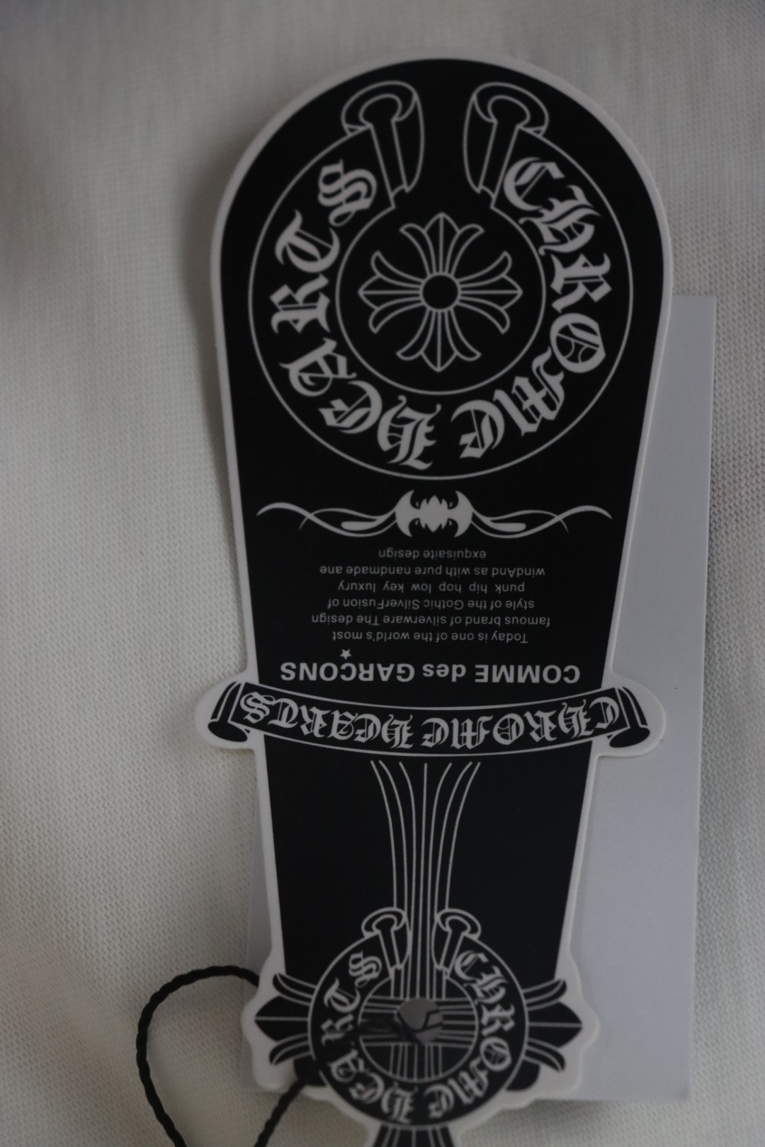 EM Sneakers Chrome Hearts CH Graffiti Cartoon T-shirt White