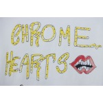 EM Sneakers Chrome Hearts CH Graffiti Cartoon T-shirt White