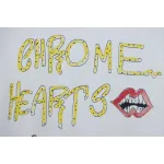 EM Sneakers Chrome Hearts CH Graffiti Cartoon T-shirt White