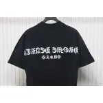 EM Sneakers Chrome Hearts Colorful Horseshoe Sanskrit Letters Printed T-shirt Black
