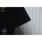EM Sneakers Chrome Hearts Painted Cross T-shirt Black