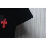 EM Sneakers Chrome Hearts Painted Cross T-shirt Black