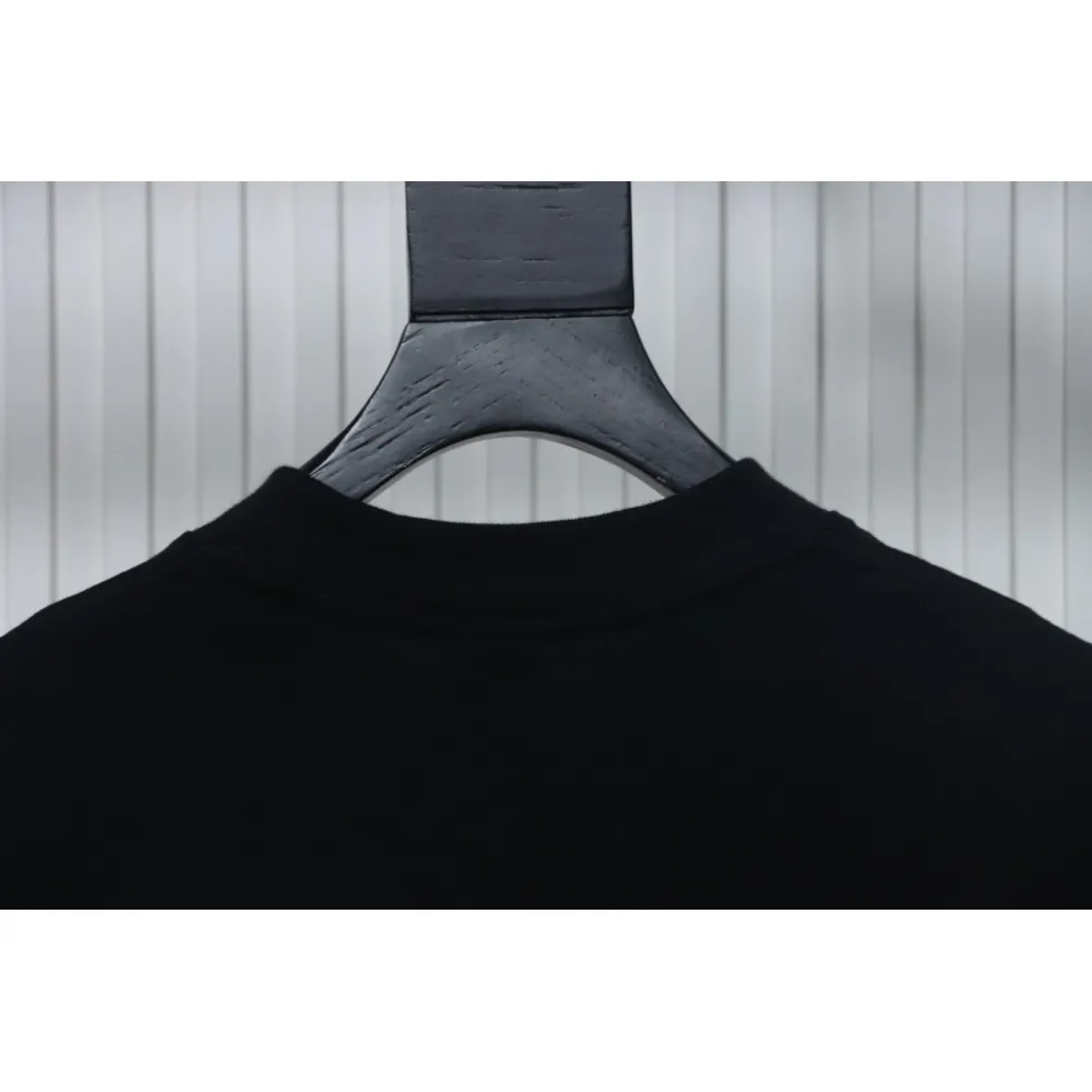 EM Sneakers Chrome Hearts Painted Cross T-shirt Black