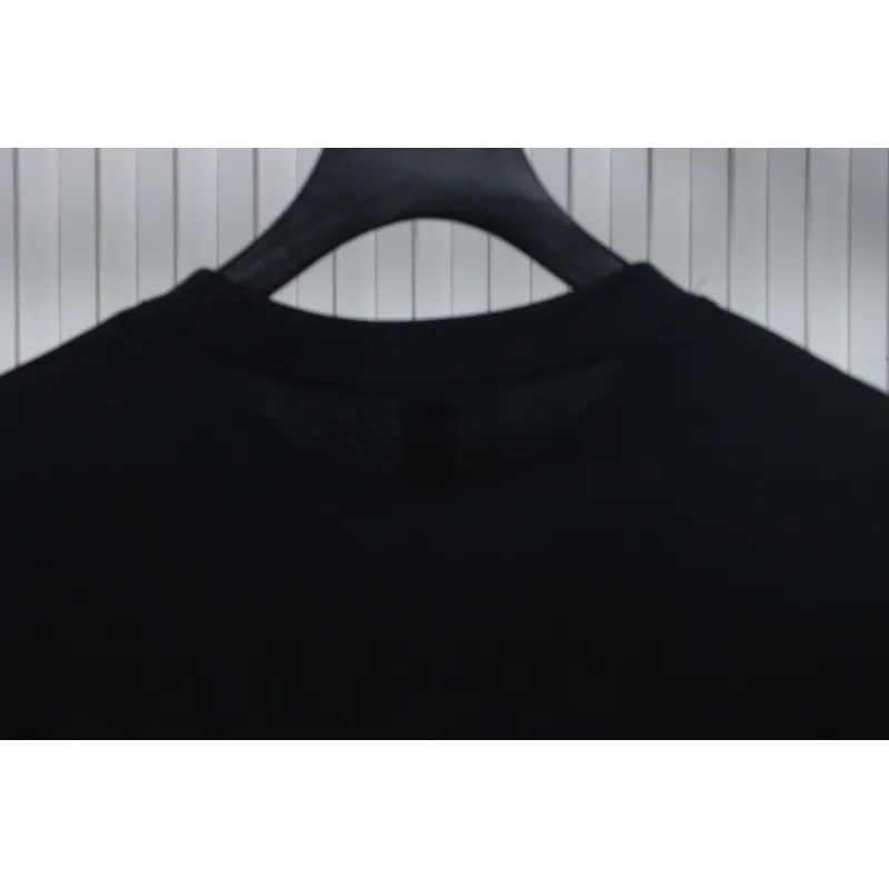 EM Sneakers Chrome Hearts CH Graffiti Cartoon T-shirt Black