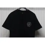 EM Sneakers Chrome Hearts Silver Horseshoe Short Sleeve T-shirt Black