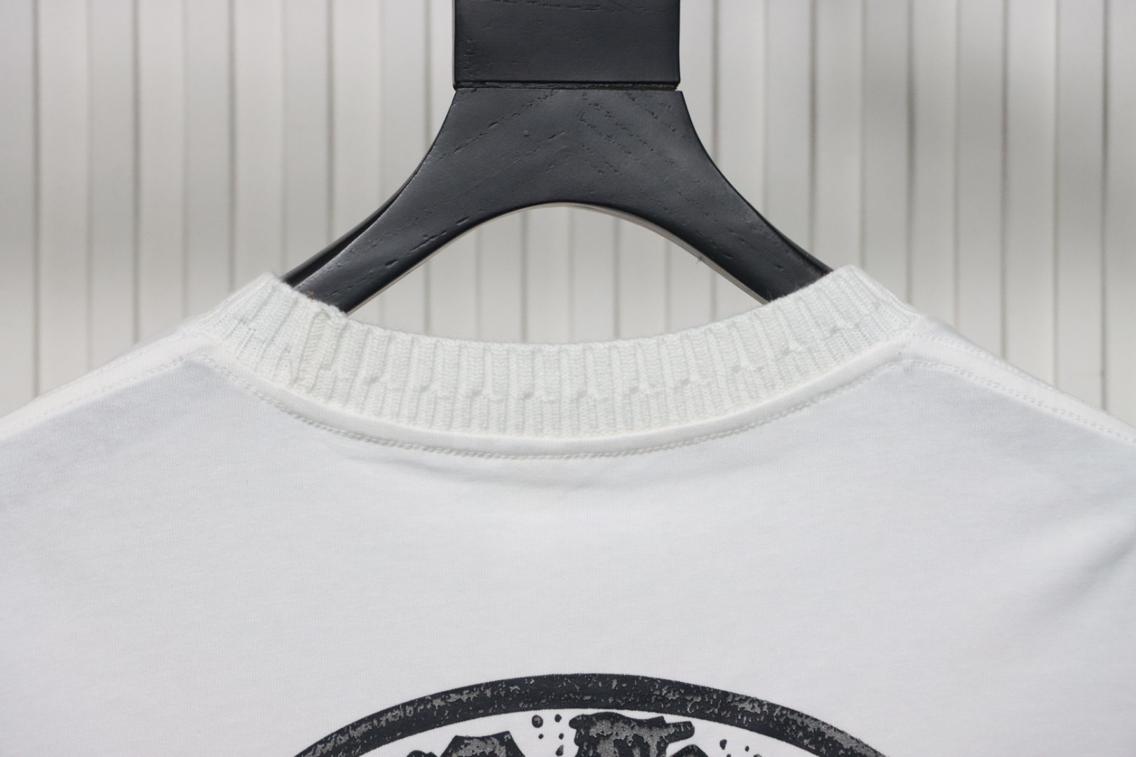 EM Sneakers Chrome Hearts Silver Horseshoe T-shirt White