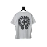 EM Sneakers Chrome Hearts Silver Horseshoe T-shirt White