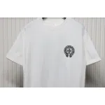 EM Sneakers Chrome Hearts Silver Horseshoe T-shirt White