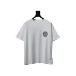 EM Sneakers Chrome Hearts Silver Horseshoe T-shirt White