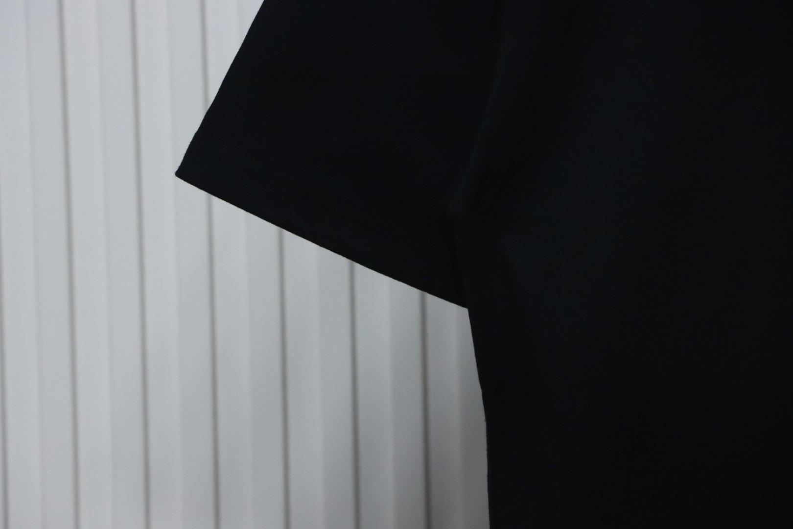 EM Sneakers Chrome Hearts Small Logo Embroidered T-shirt Black