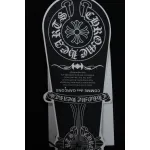 EM Sneakers Chrome Hearts Small Logo Embroidered T-shirt Black