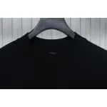 EM Sneakers Chrome Hearts Small Logo Embroidered T-shirt Black