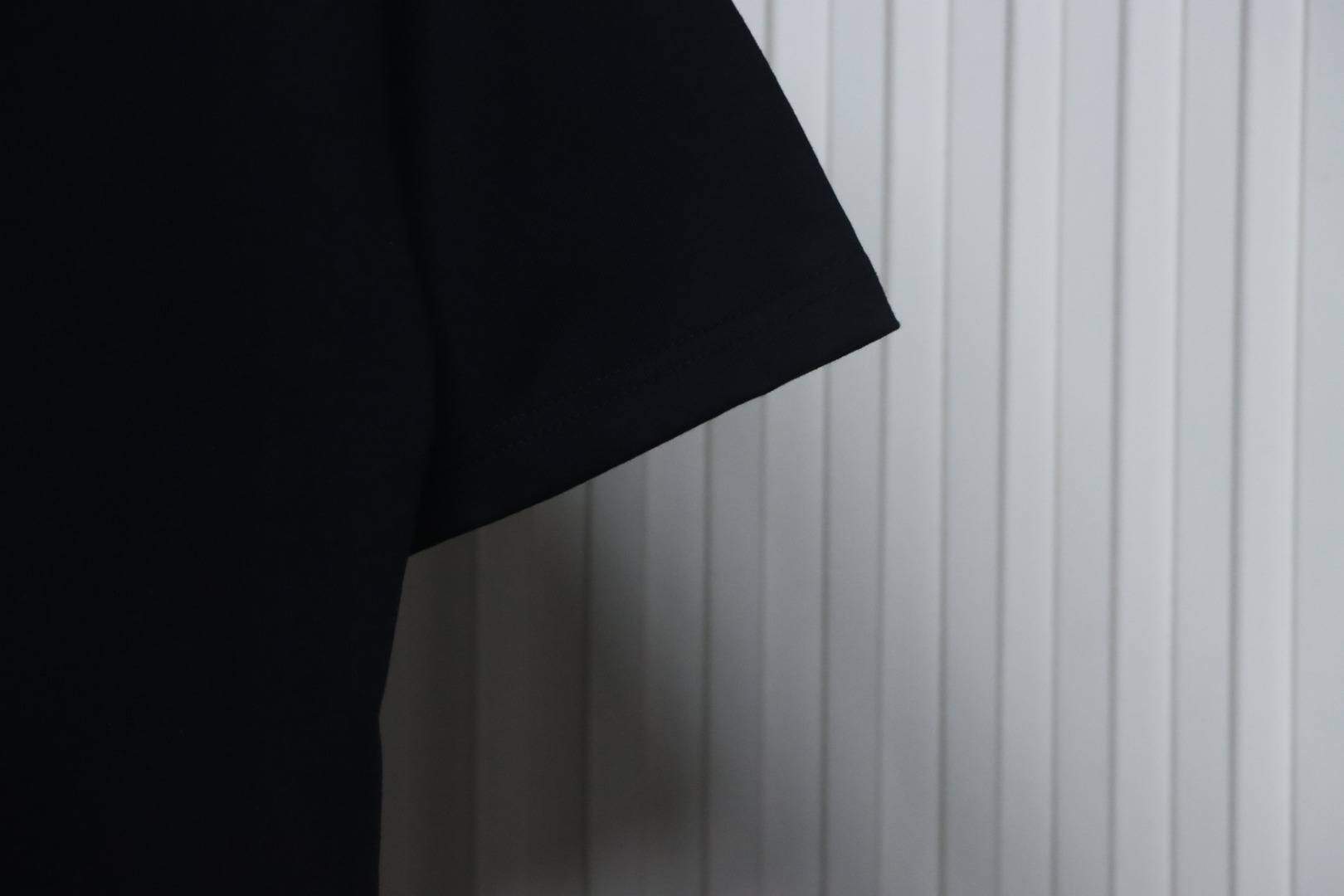 EM Sneakers Chrome Hearts Small Logo Embroidered T-shirt Black