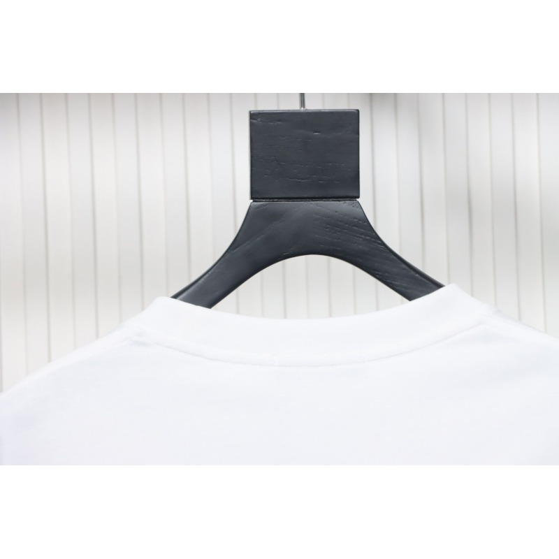 EM Sneakers Chrome Hearts Tricolor Cross Horseshoe Print T-shirt White