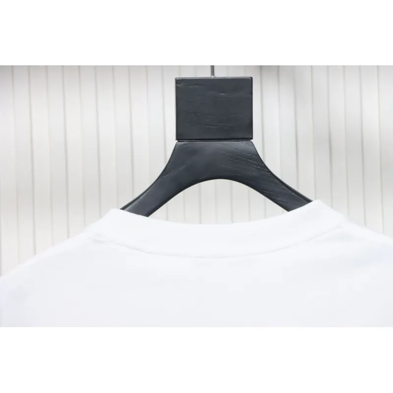 EM Sneakers Chrome Hearts Tricolor Cross Horseshoe Print T-shirt White