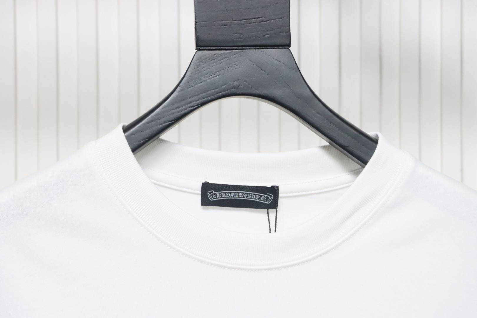 EM Sneakers Chrome Hearts Tricolor Cross Horseshoe Print T-shirt White