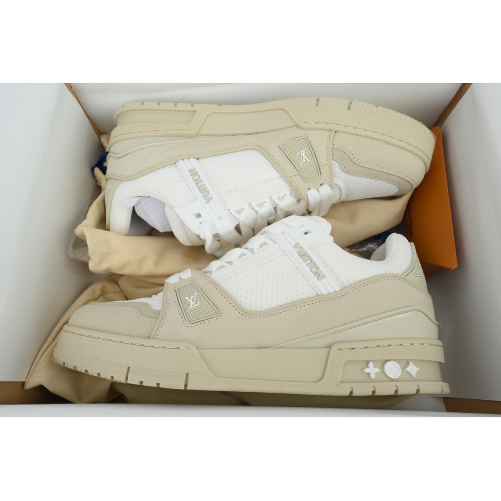 EM Sneakers Louis Vuitton Trainer Beige