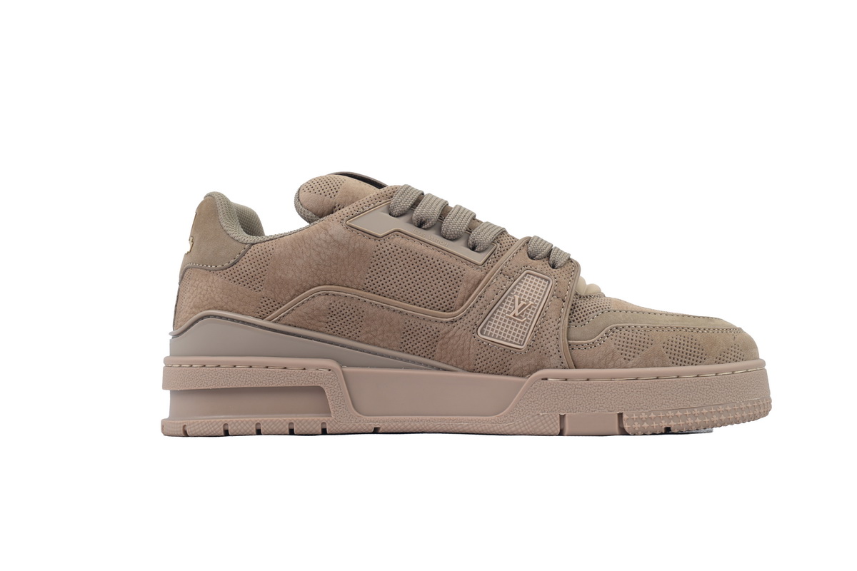 EM Sneakers Louis Vuitton Trainer Brown Small