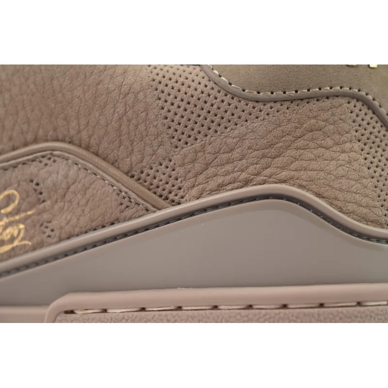 EM Sneakers Louis Vuitton Trainer Brown Small