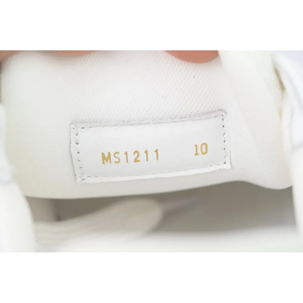 EM Sneakers Louis Vuitton Trainer White Brown