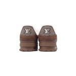 EM Sneakers Louis Vuitton Trainer White Brown