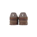 EM Sneakers Louis Vuitton Trainer White Brown