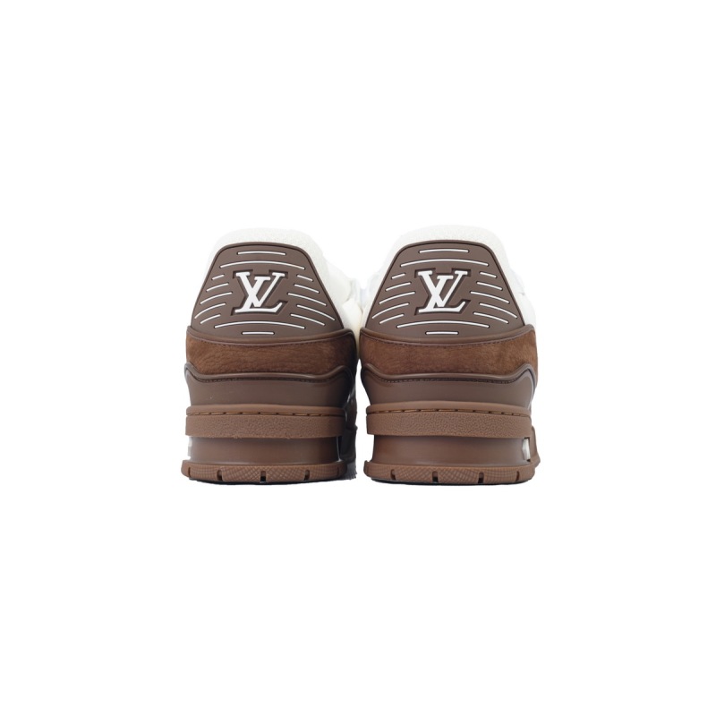 EM Sneakers Louis Vuitton Trainer White Brown