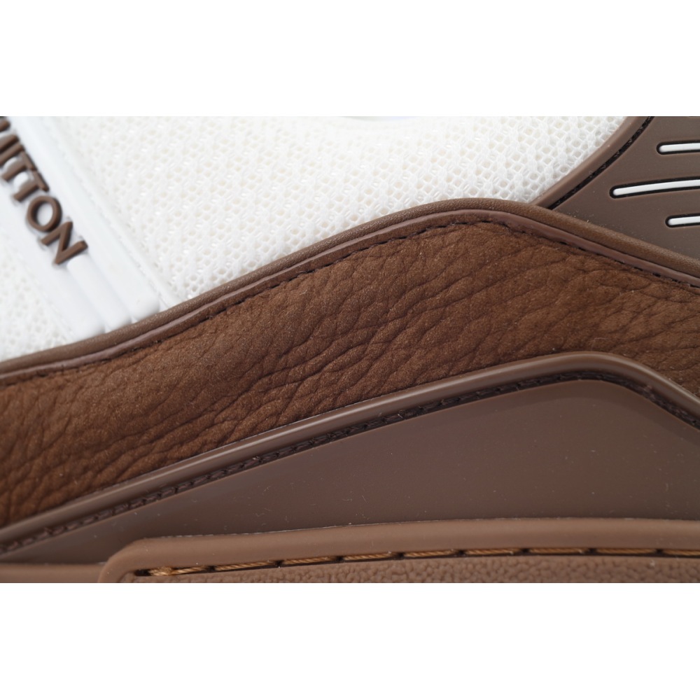EM Sneakers Louis Vuitton Trainer White Brown