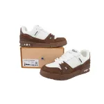 EM Sneakers Louis Vuitton Trainer White Brown