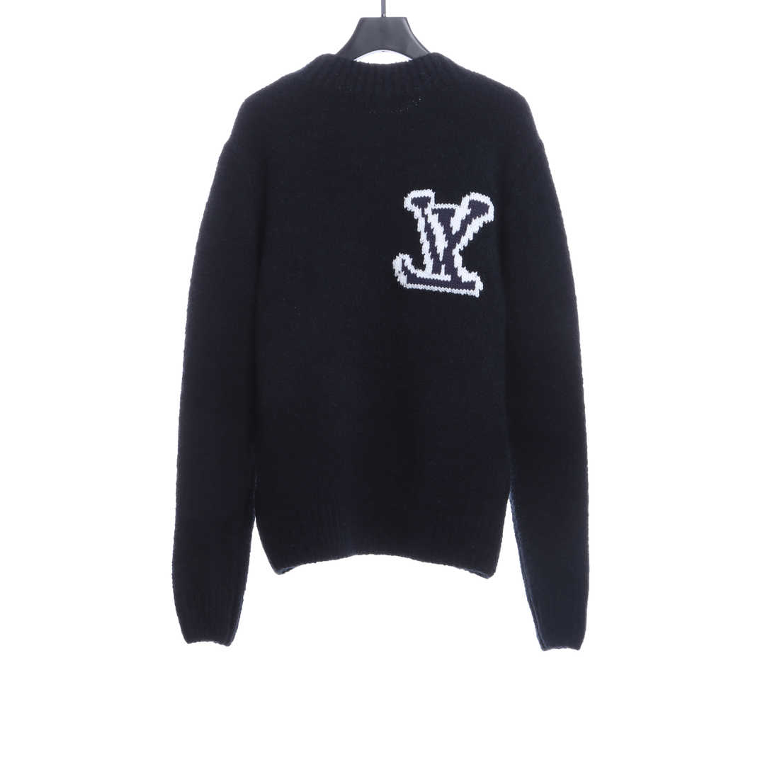 EM Sneakers Louis Vuitton Classic LOGO Sweater Black