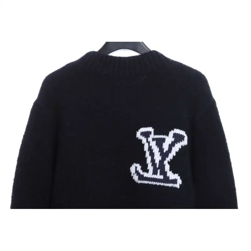 EM Sneakers Louis Vuitton Classic LOGO Sweater Black