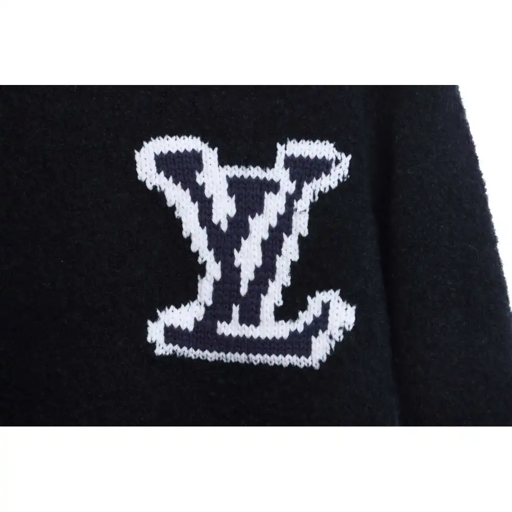EM Sneakers Louis Vuitton Classic LOGO Sweater Black