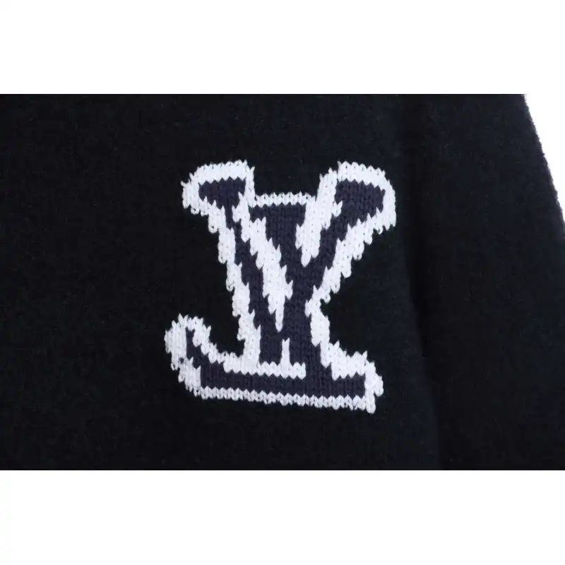 EM Sneakers Louis Vuitton Classic LOGO Sweater Black