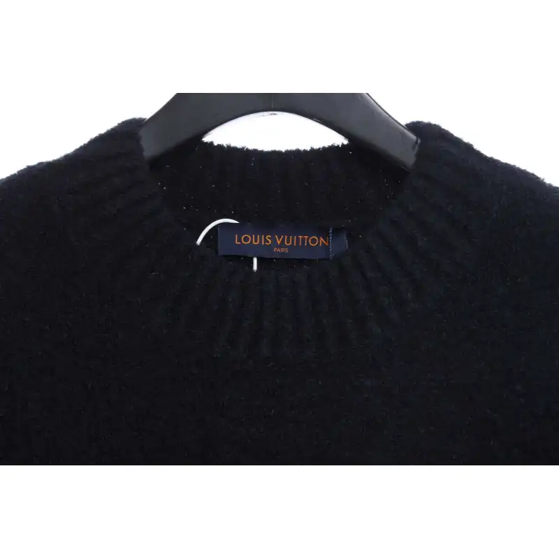EM Sneakers Louis Vuitton Classic LOGO Sweater Black