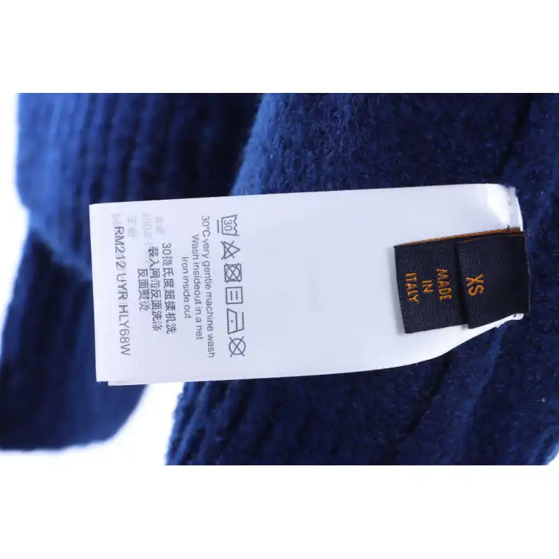 EM Sneakers Louis Vuitton Classic LOGO Sweater Blue