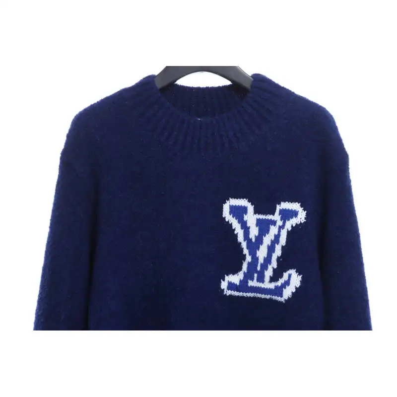 EM Sneakers Louis Vuitton Classic LOGO Sweater Blue