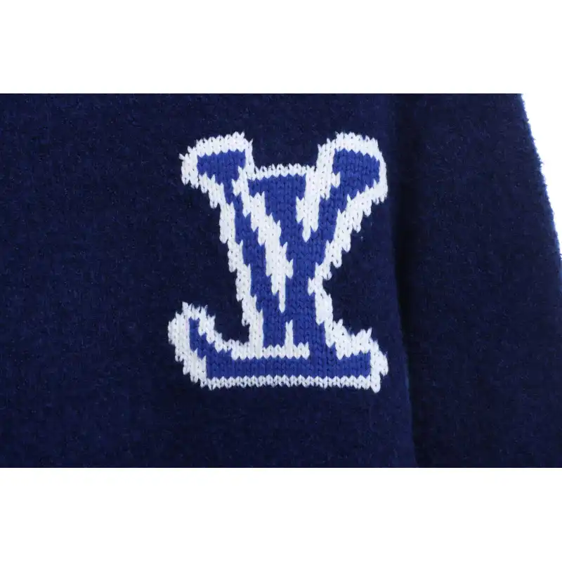 EM Sneakers Louis Vuitton Classic LOGO Sweater Blue
