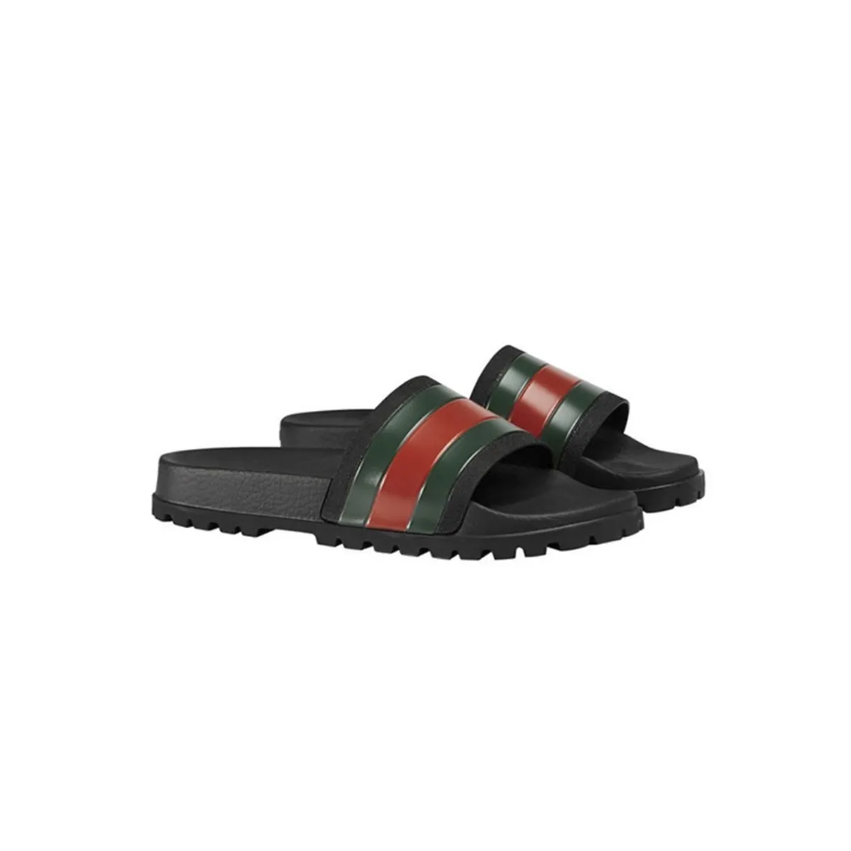 EM Sneakers Gucci Web Slippers Black
