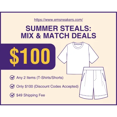 EM Sneakers Summer 2 PIECE COMBO - Choose any 2 T-shirts / Shorts 01