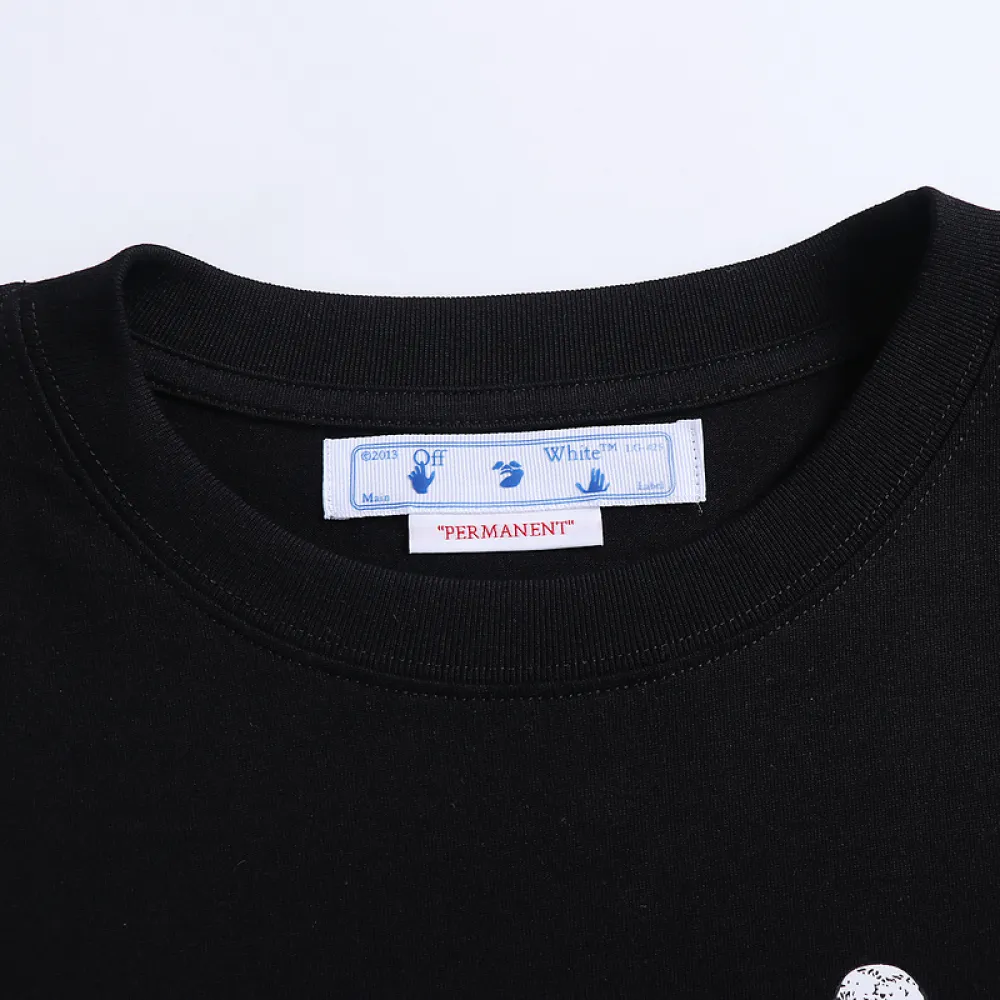 EM Sneakers Off White T-Shirt 2682 Black/White
