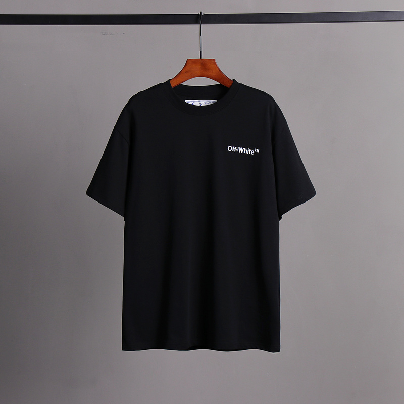 EM Sneakers Off White T-Shirt 5621 Black/White