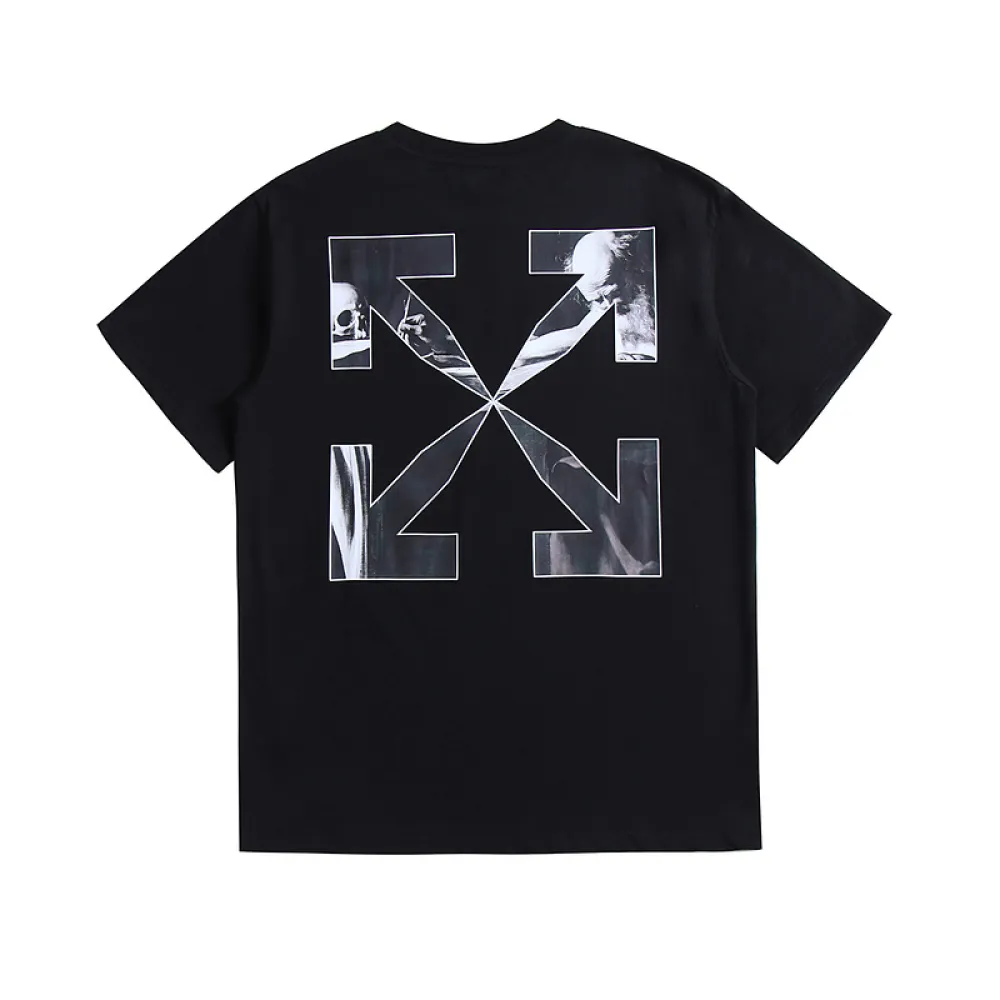 EM Sneakers Off White T-Shirt 5621 Black/White