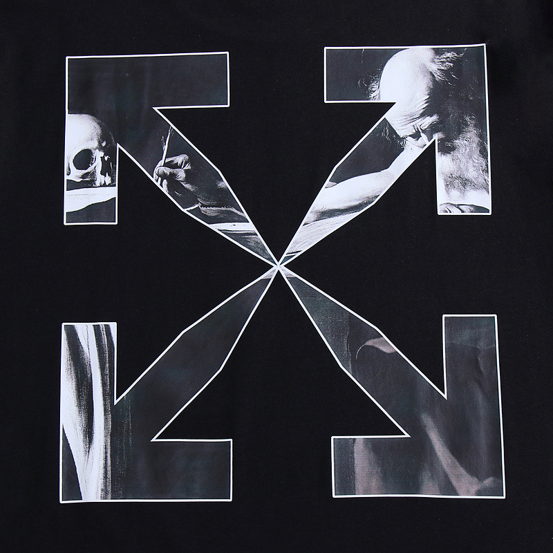 EM Sneakers Off White T-Shirt 5621 Black/White