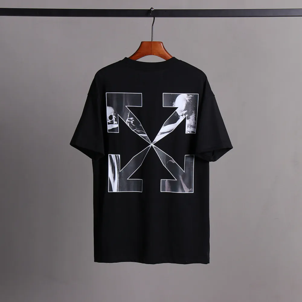 EM Sneakers Off White T-Shirt 5621 Black/White