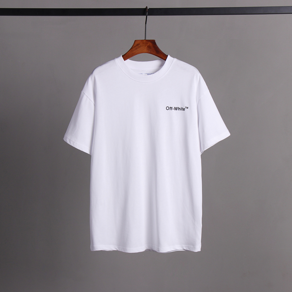 EM Sneakers Off White T-Shirt 5621 Black/White