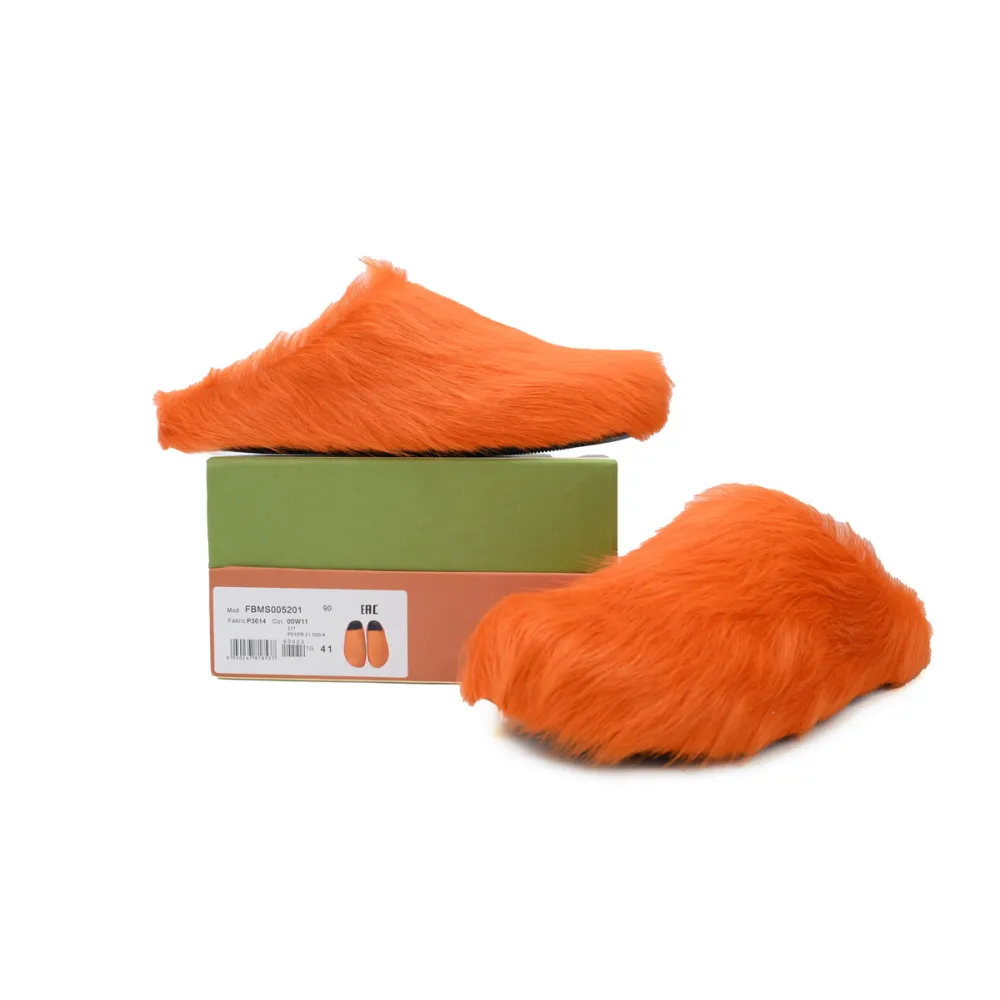 EM Sneakers Marni Fussbett Orange
