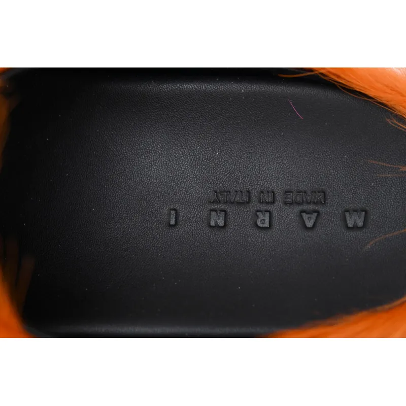 EM Sneakers Marni Fussbett Orange