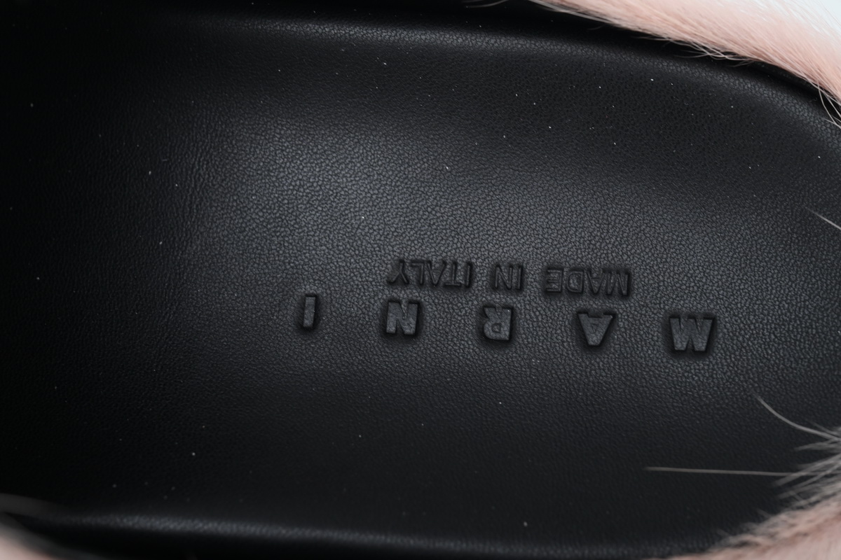 EM Sneakers Marni Fussbett Pink